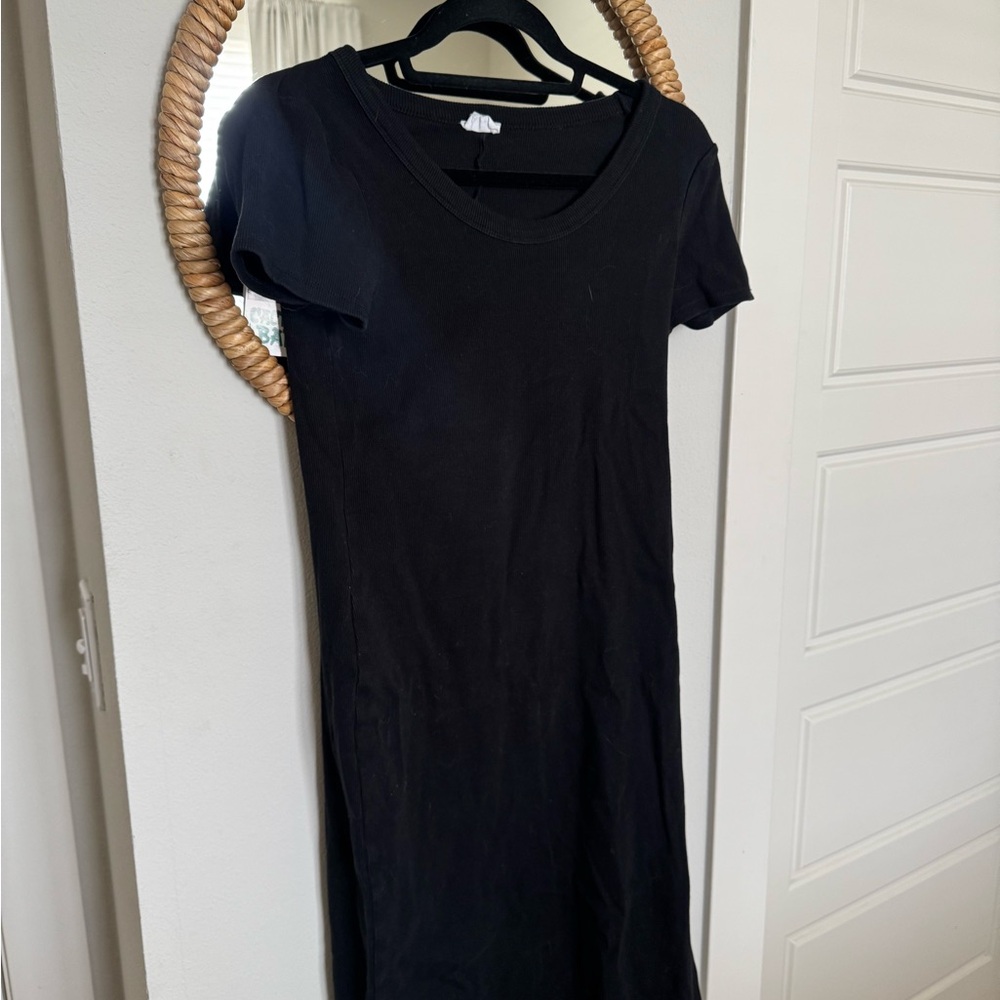 Cotton On Black Midi Dress